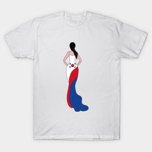 South Korea Woman T-Shirt